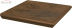 Клинкерная плитка Ceramika Paradyz Semir beige ступень угловая структурная (33x33)